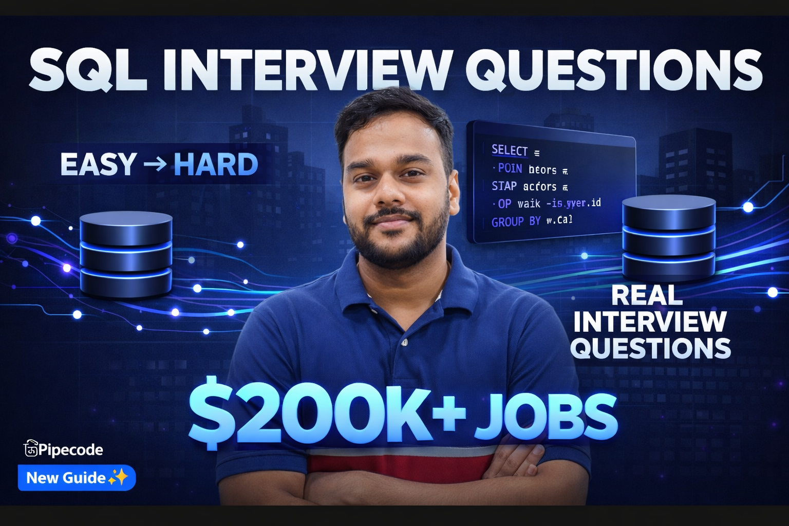 SQL Interview Questions for Data Engineers: 30 Real Questions with Solutions (2026)
